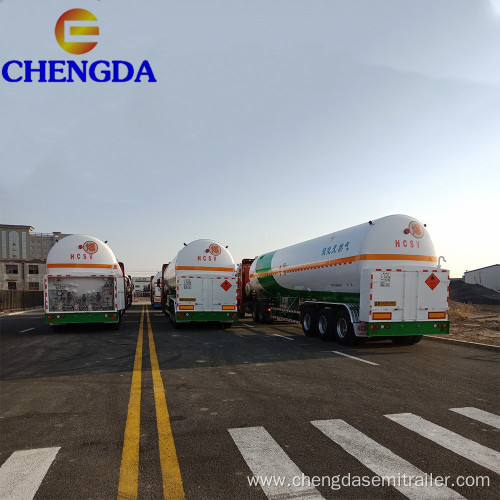 International Standard 52.6 CBM LNG Storage Tank Trailer